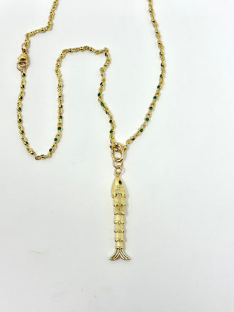 Abundance Fish Necklace