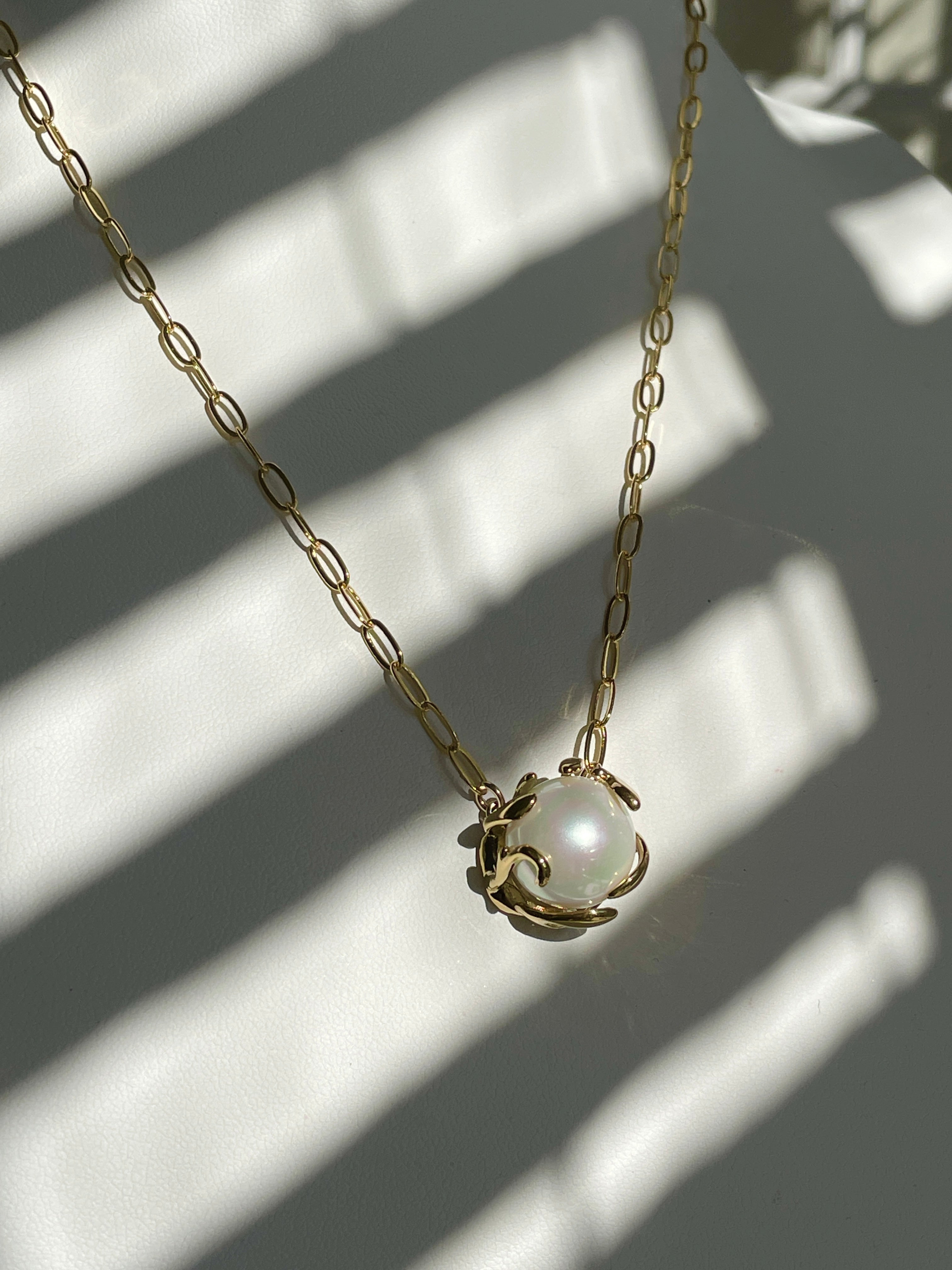 The Pearl Basket Necklace