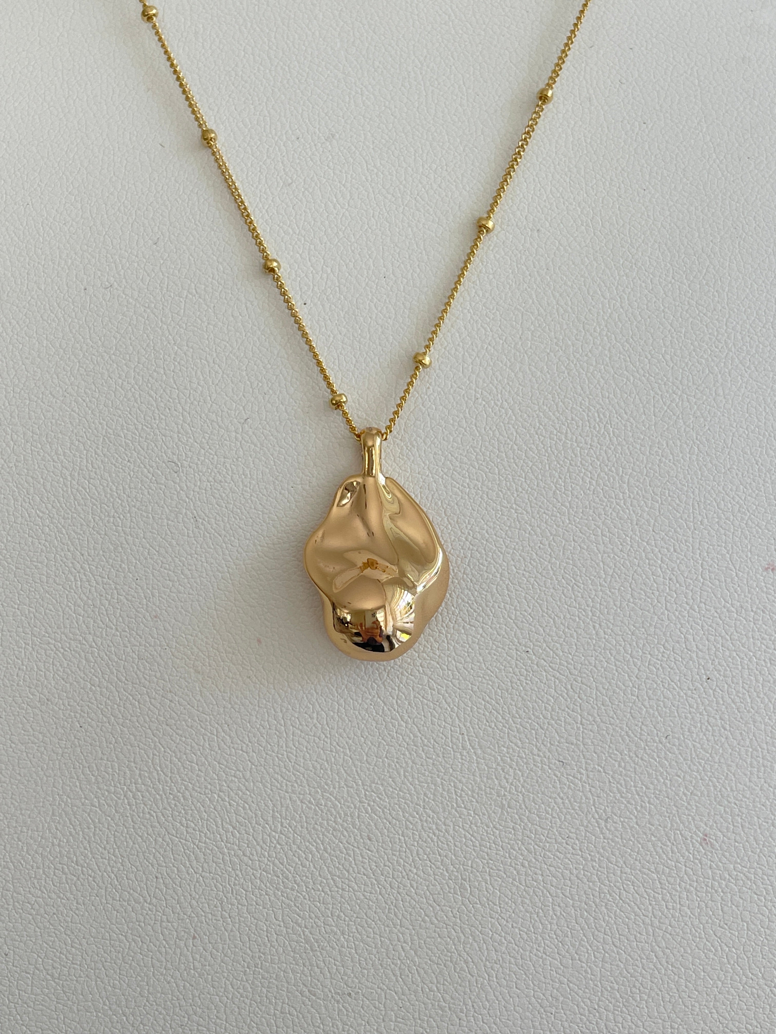 Golden Lava Necklace