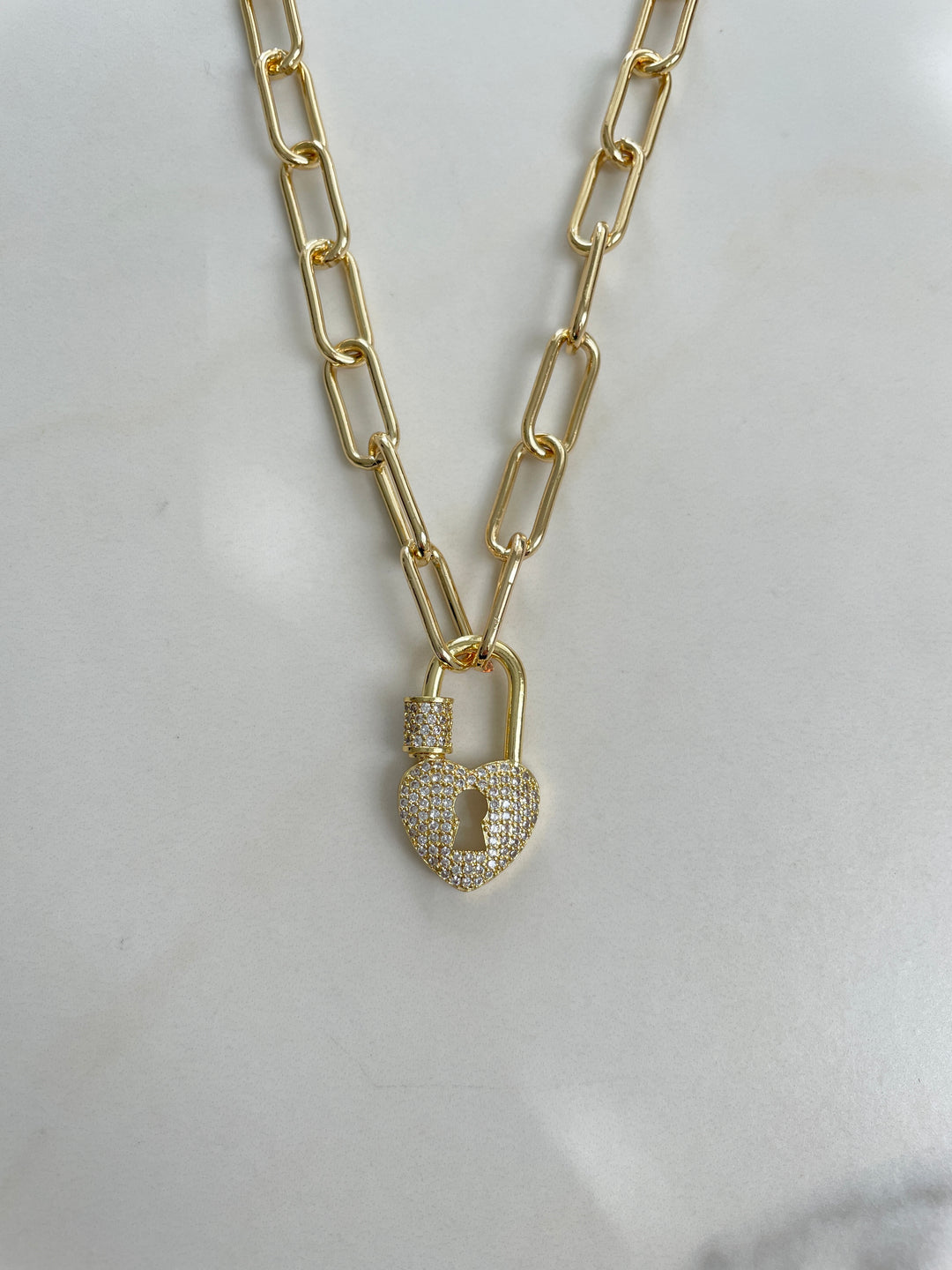Golden Heart Necklace
