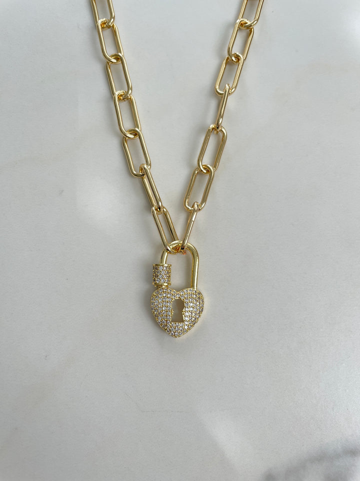Golden Heart Necklace