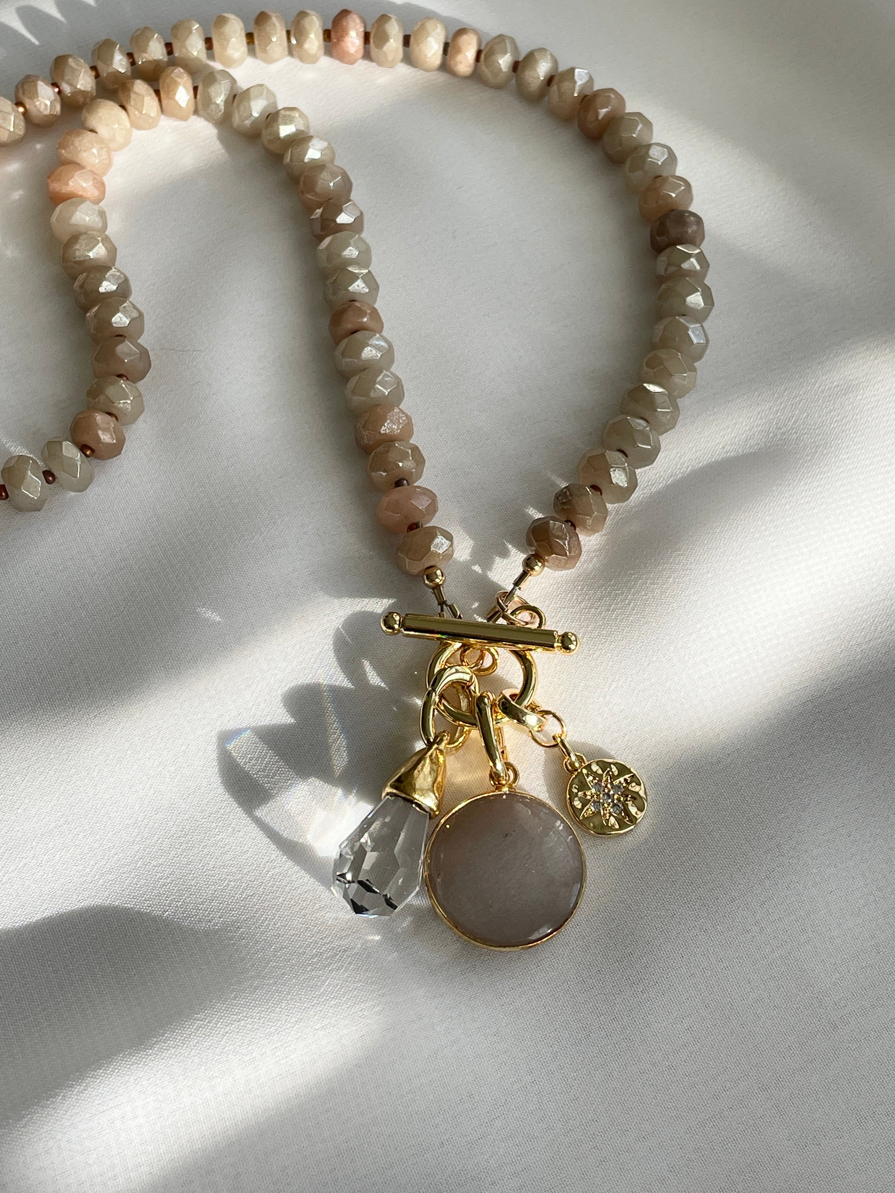 Downtown Moonstone Necklace