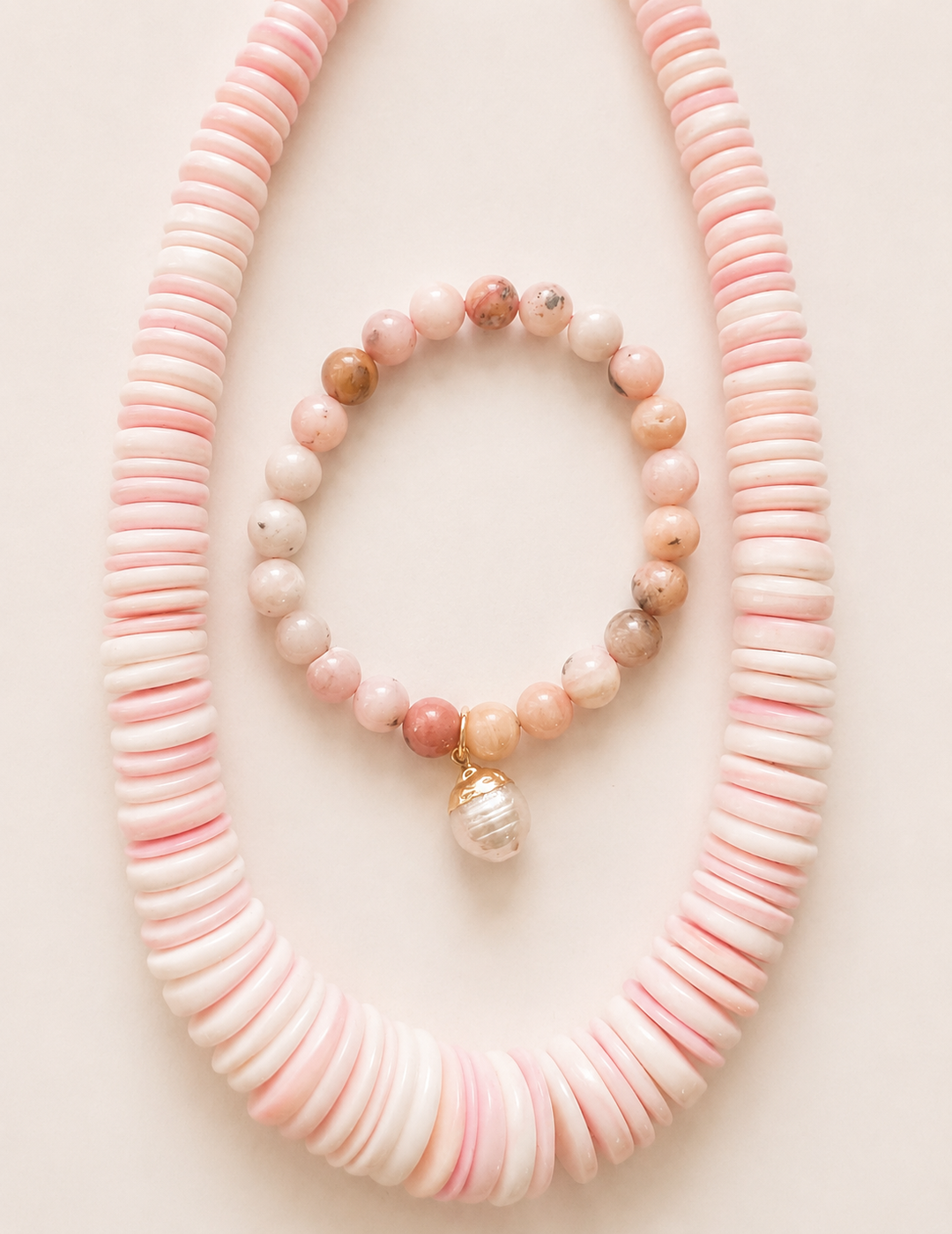 Pink Sands Conch Necklace *