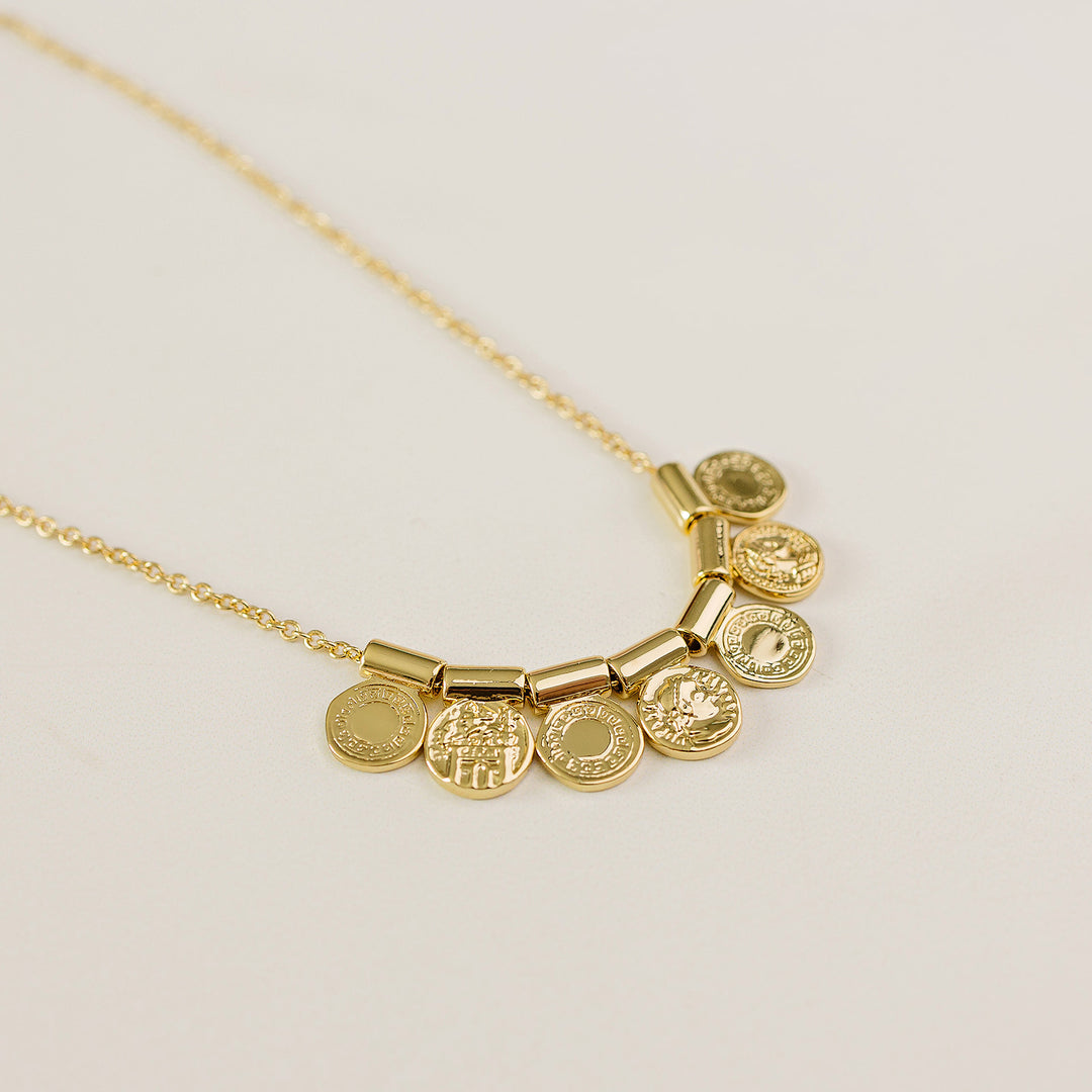 Roma Coin Necklace