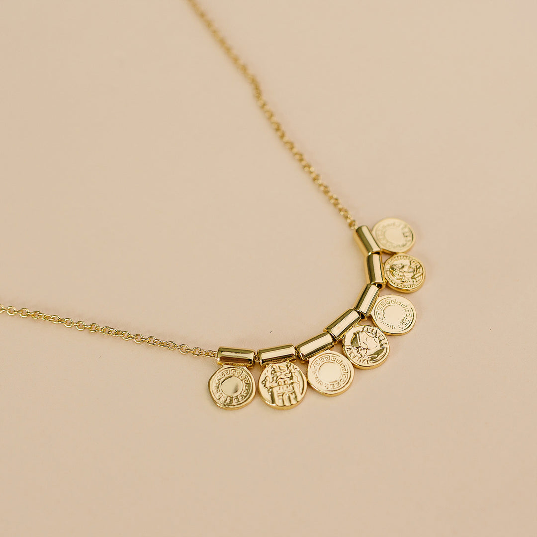 Roma Coin Necklace