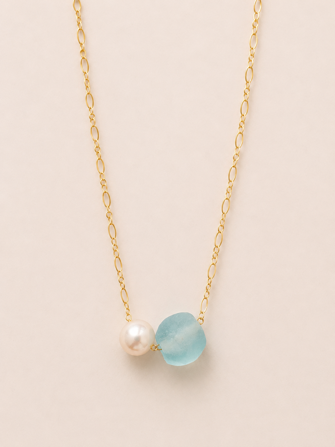 From the Bottom of the Sea Glass Necklace *