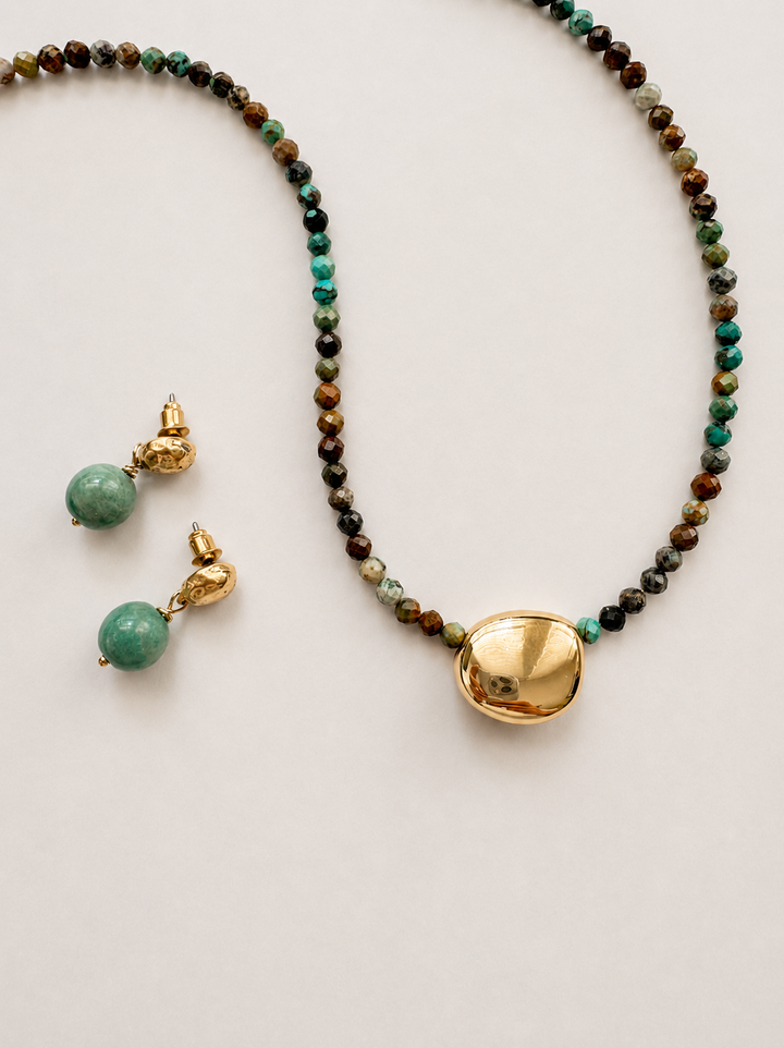 Turquoise Pond Necklace