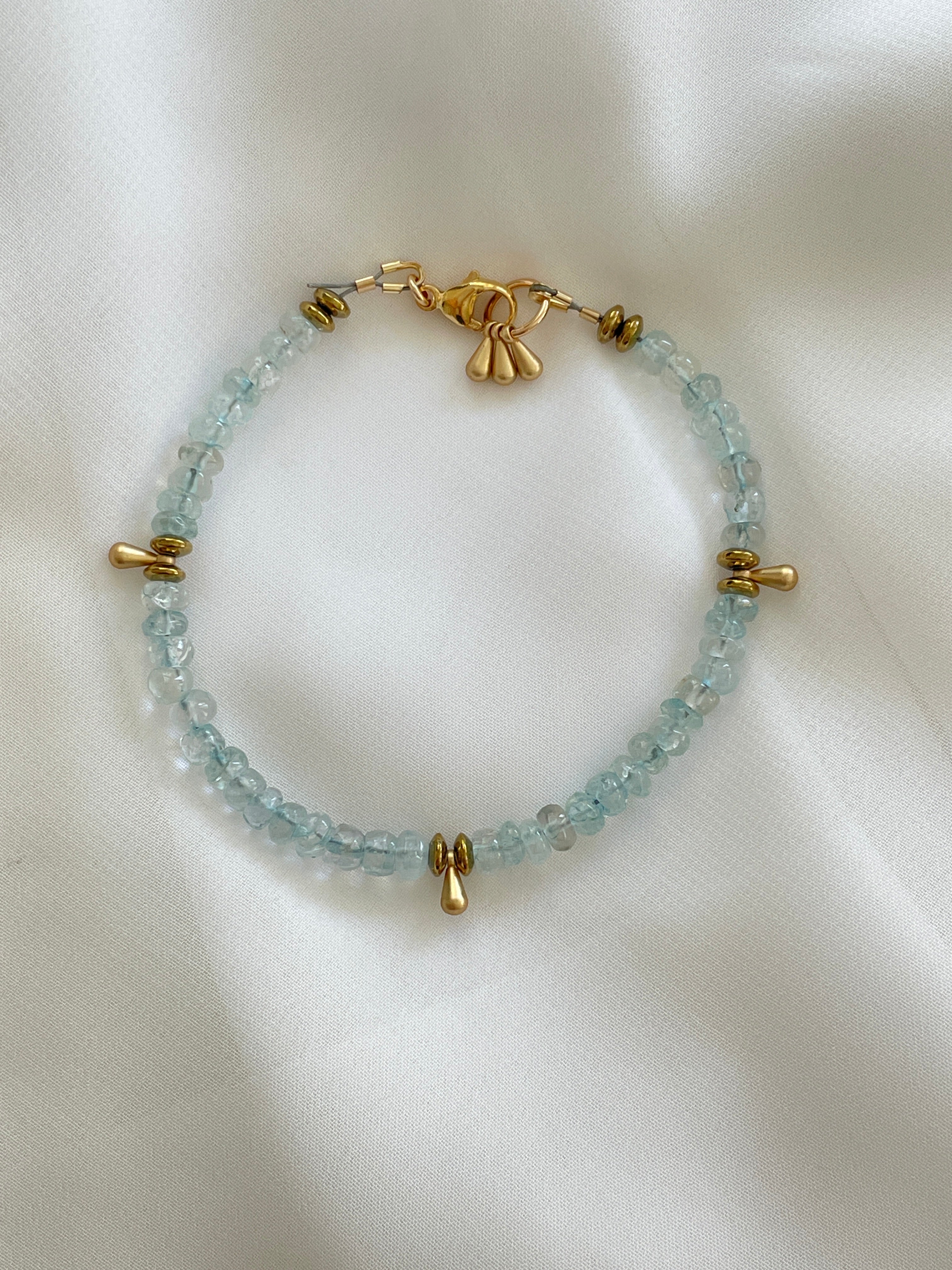 Whisper Aquamarine Bracelet