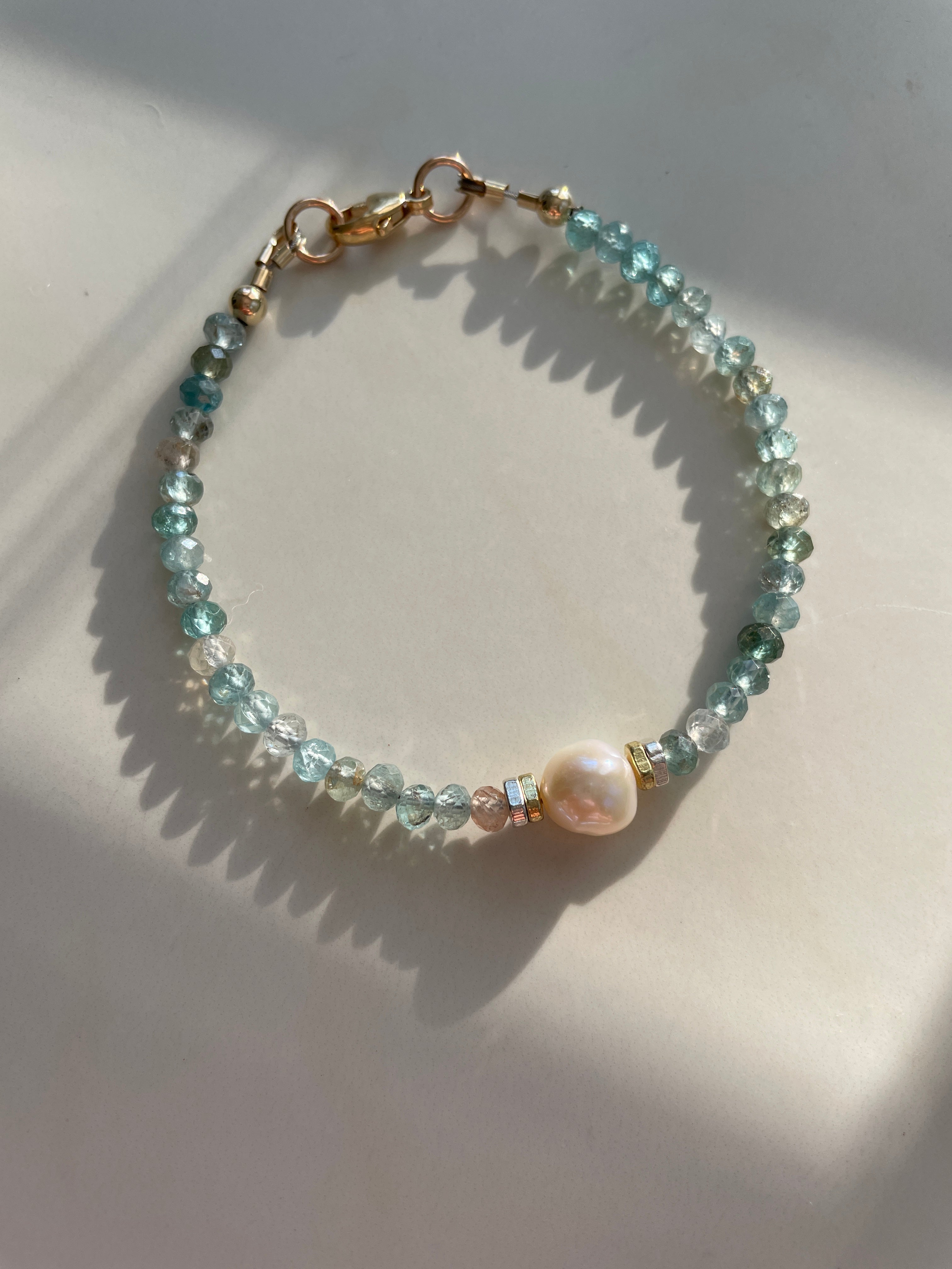 The One Aquamarine Bracelet
