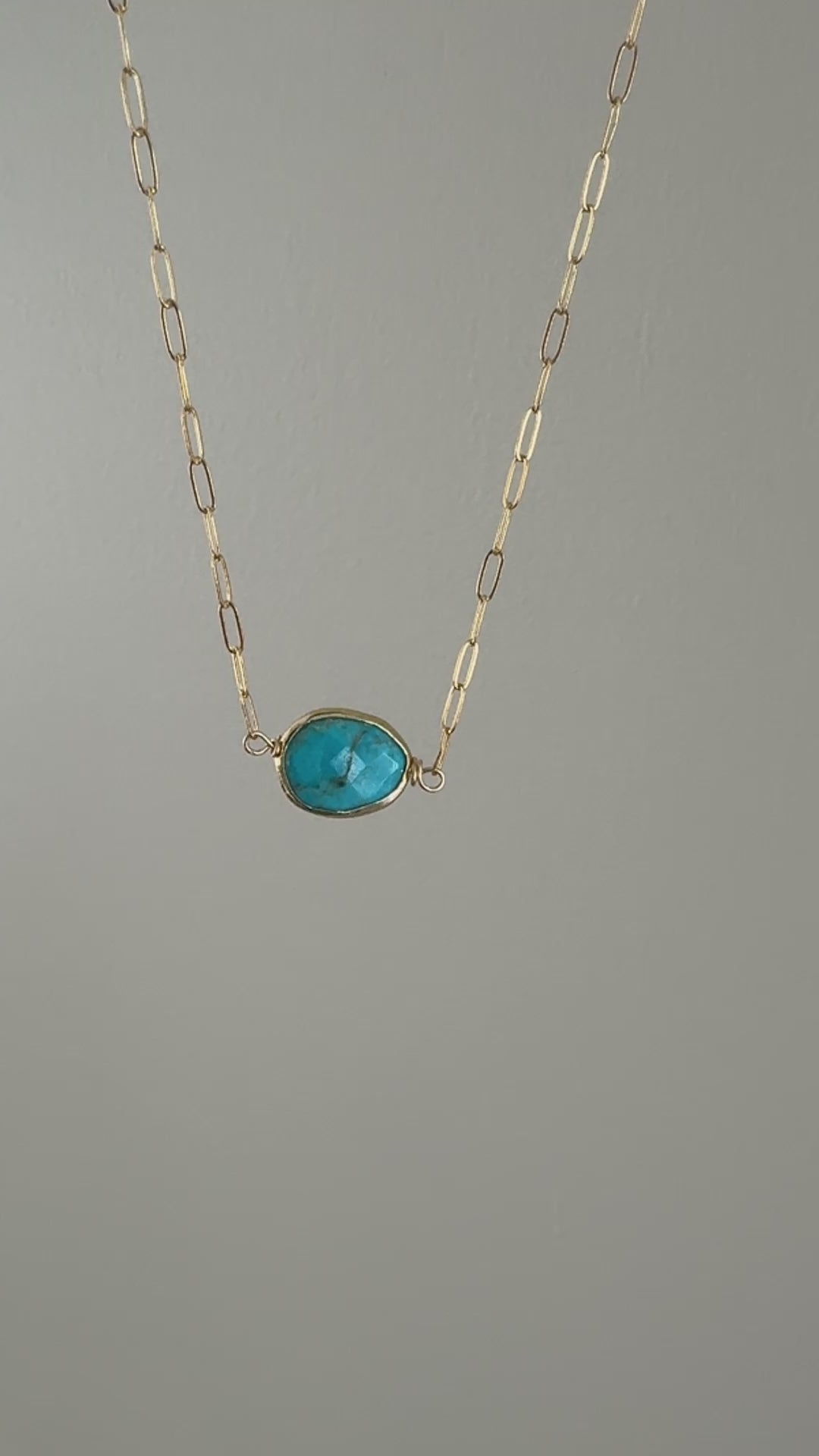 The Turquoise Nugget Necklace
