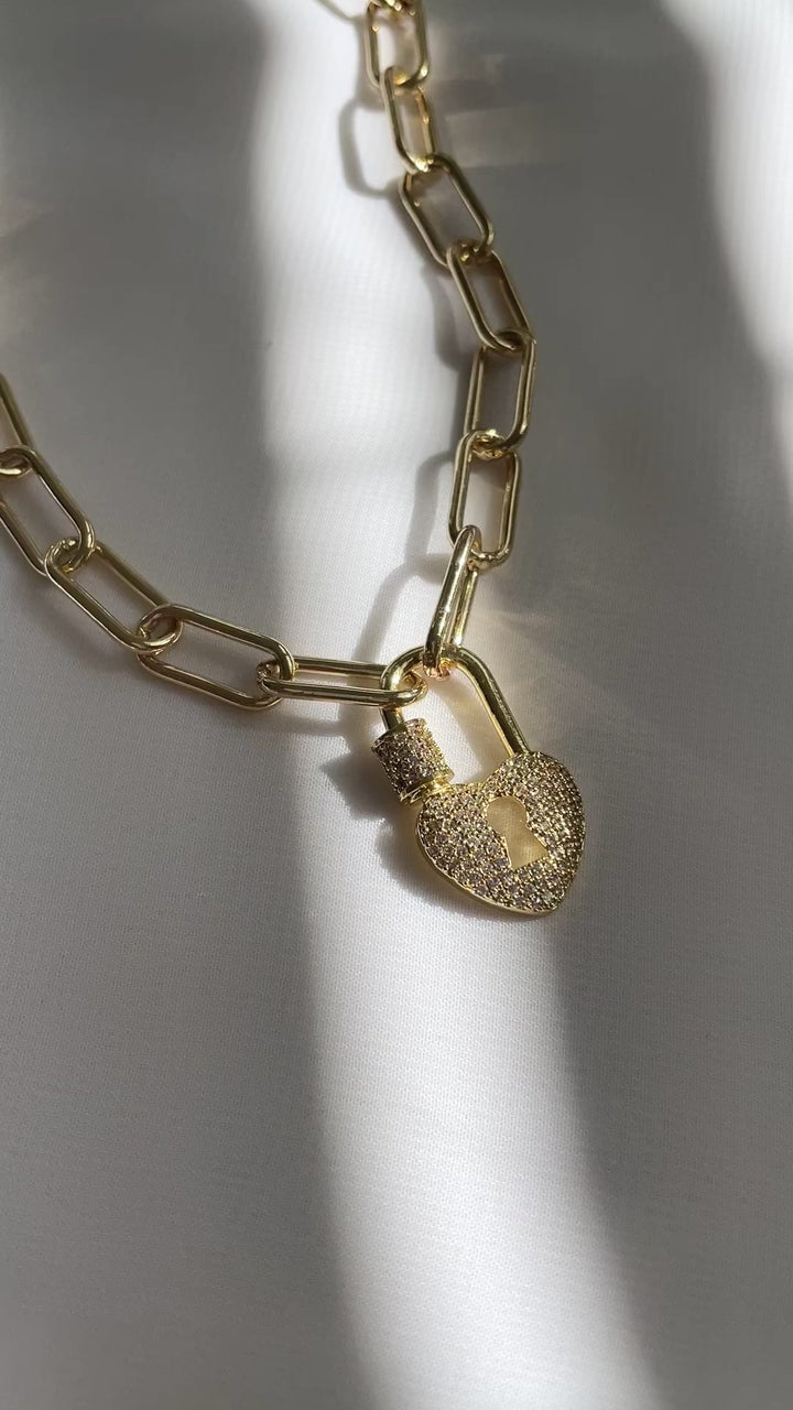 Golden Heart Necklace