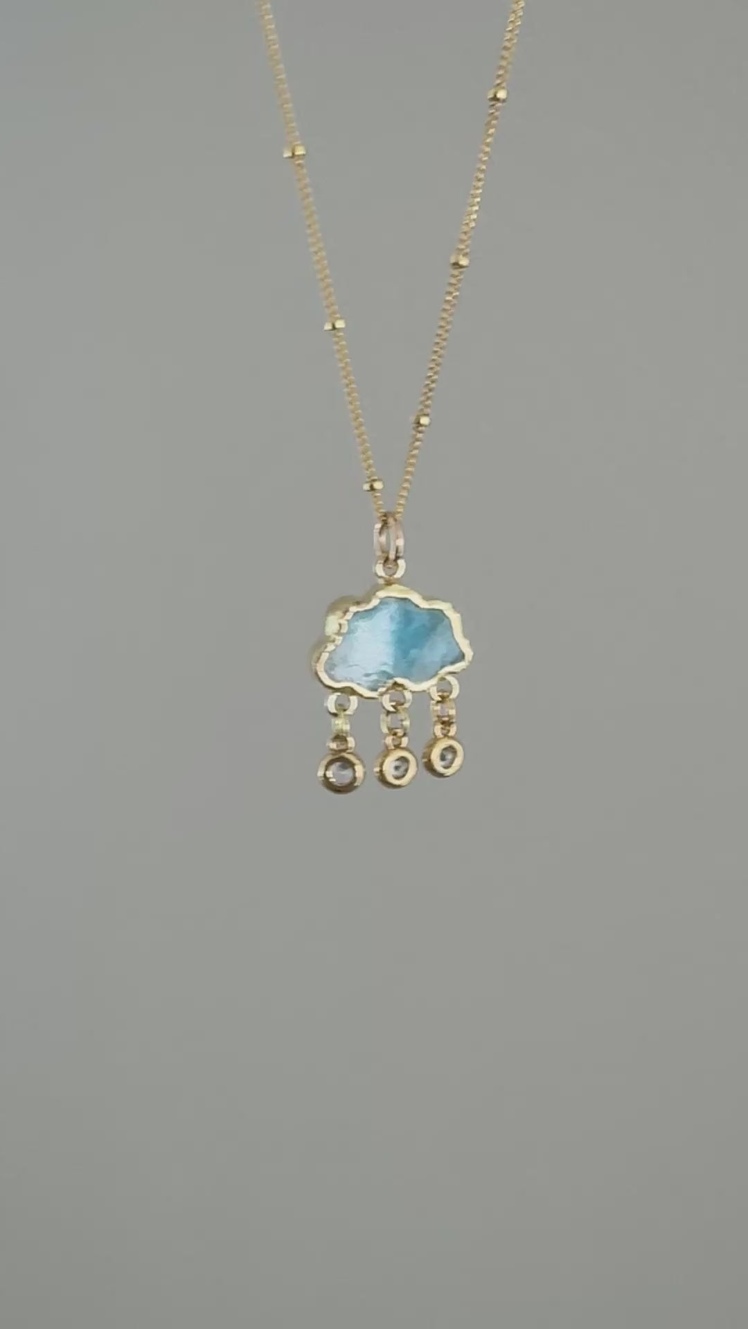 Saved for a Rainy Day Necklace*