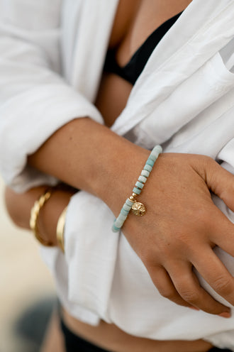 Sand Dollar Amazonite Bracelet