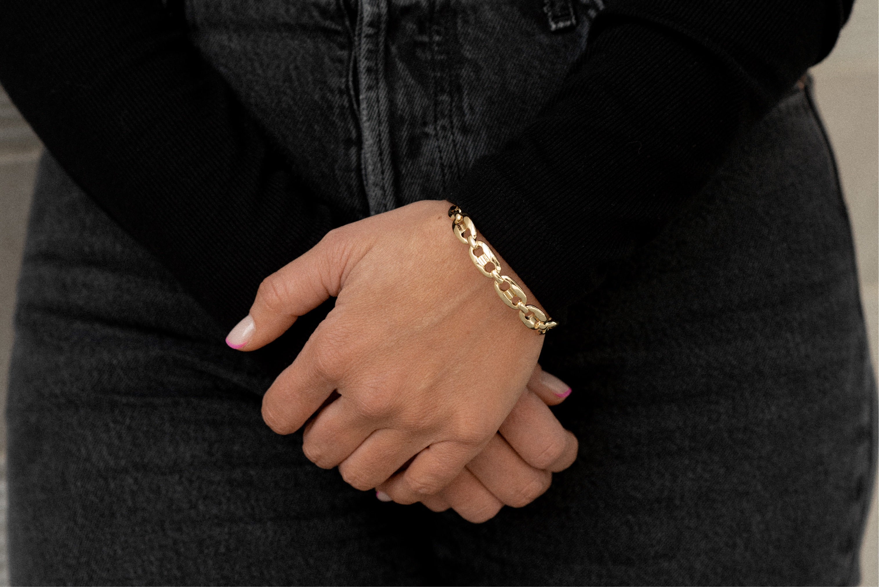Band Together gold bracelet