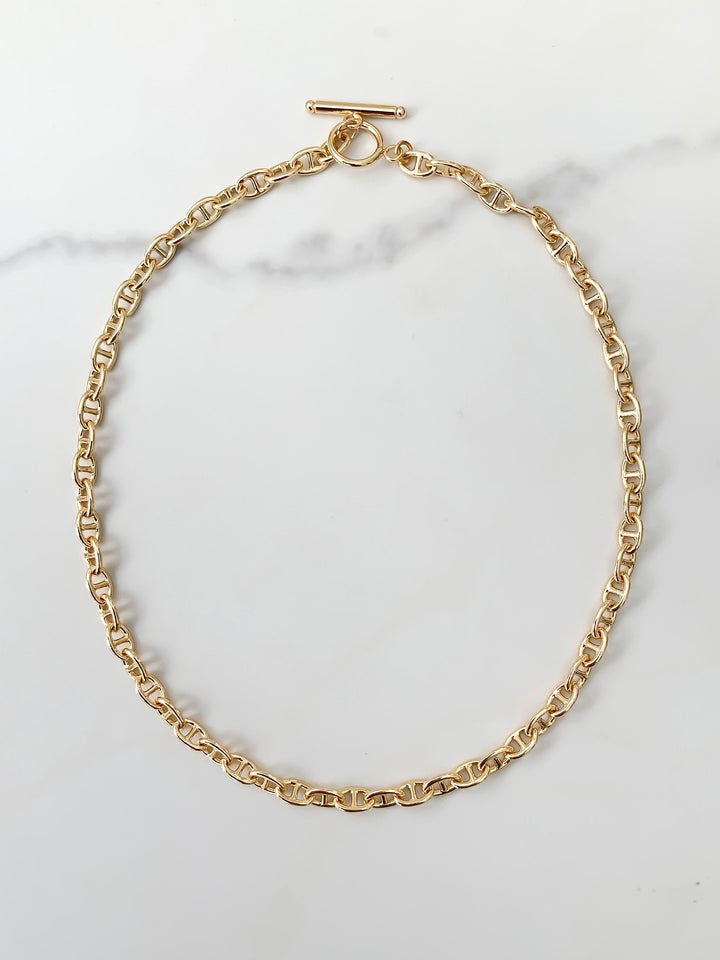 Golden Toggle Necklace