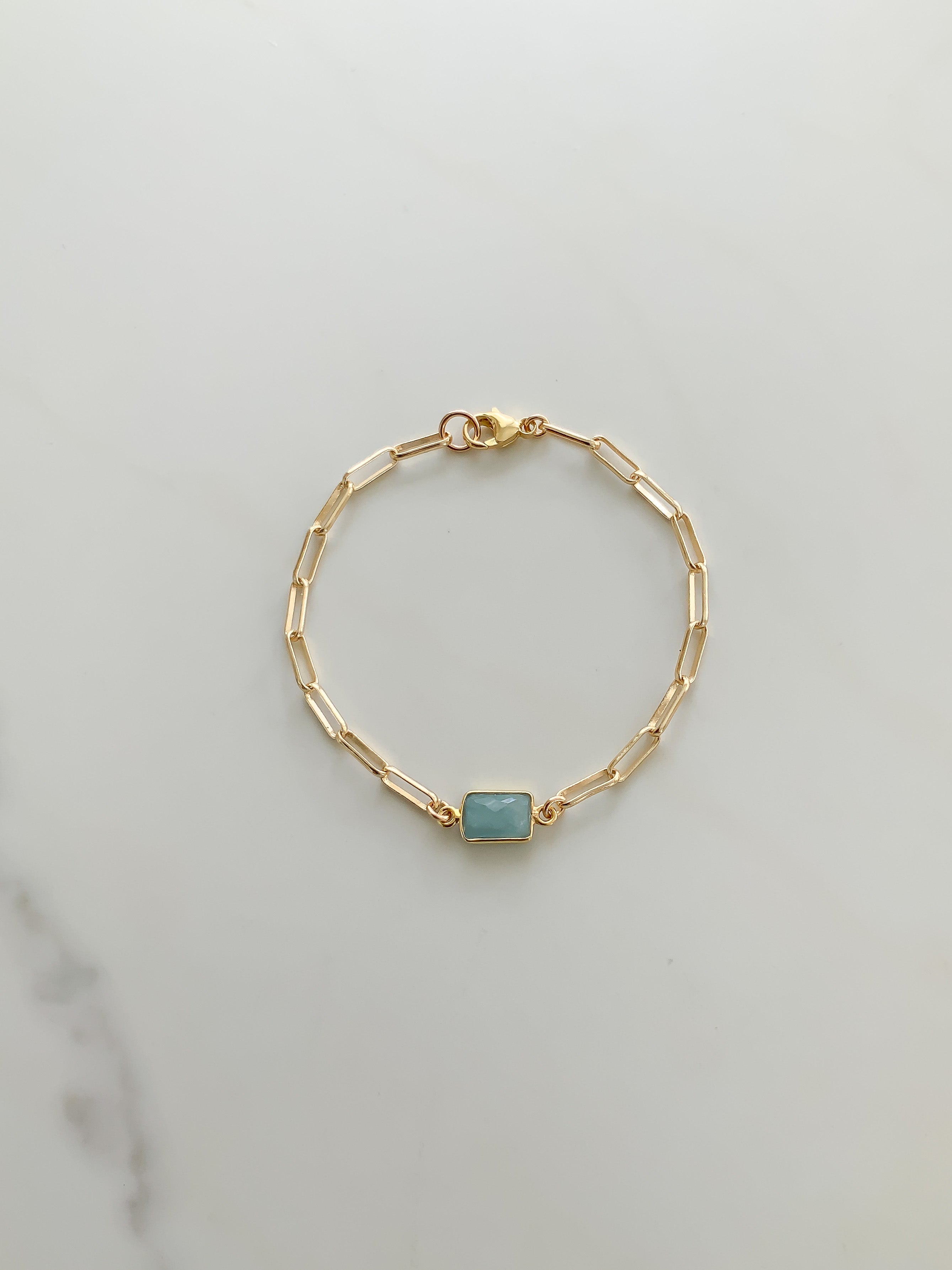 The Galena Aquamarine Bracelet