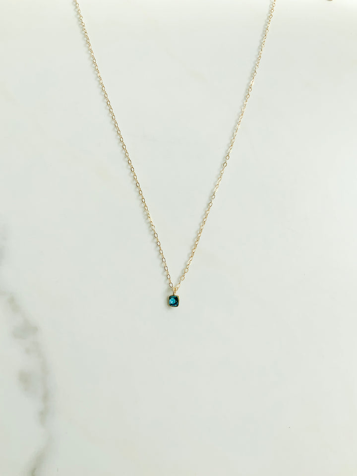 London Blue Topaz Necklace
