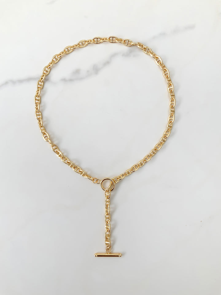 Golden Toggle Necklace