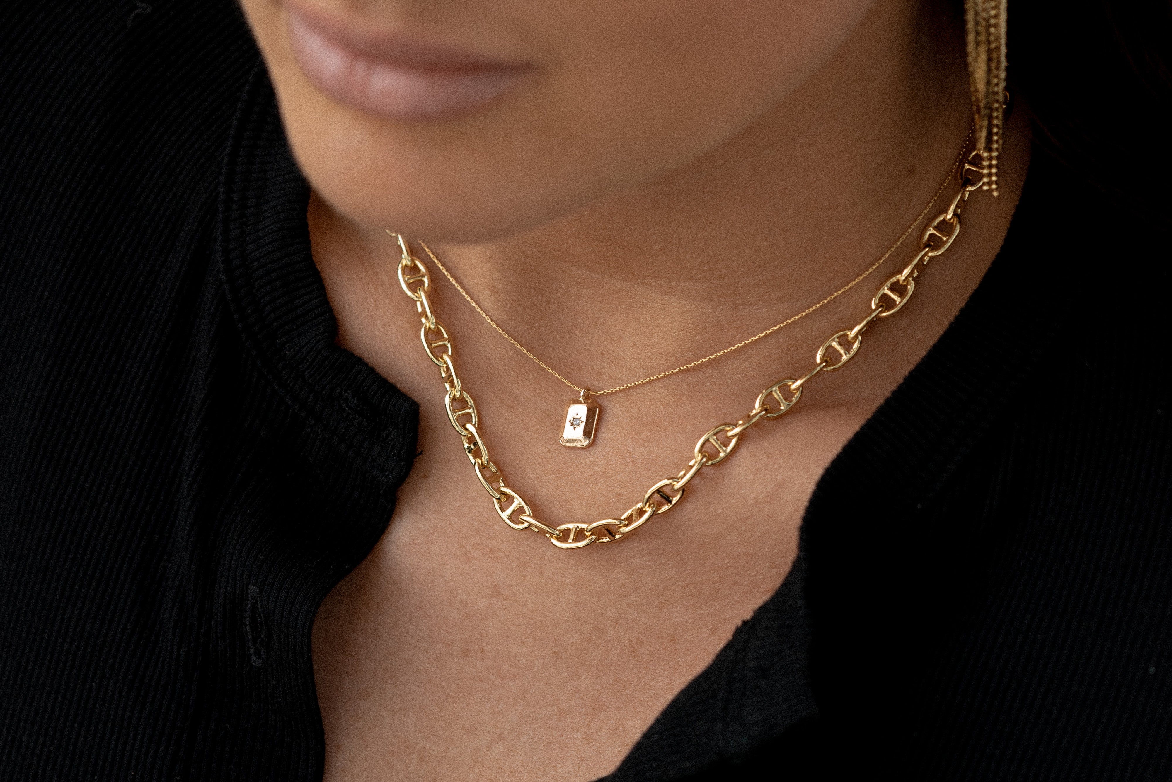 Golden Toggle Necklace